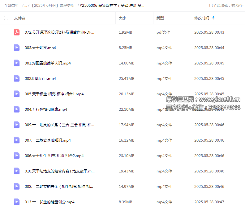 高策四柱学全套70集视频+课件 | 基础进阶高级 四柱命理教程 课程封面