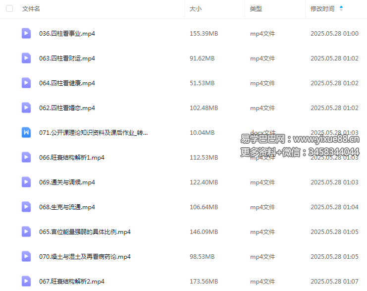 高策四柱学全套70集视频+课件 | 基础进阶高级 四柱命理教程 课程截图 6