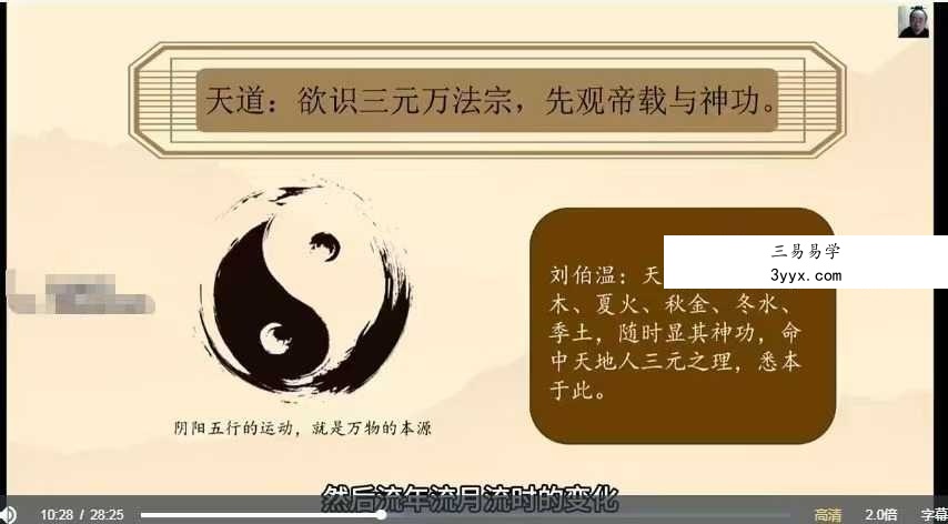 知易而行 梁兴扬《滴天髓》13集 课程封面