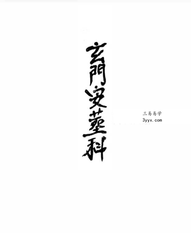 《玄门安葬科》98页 课程封面