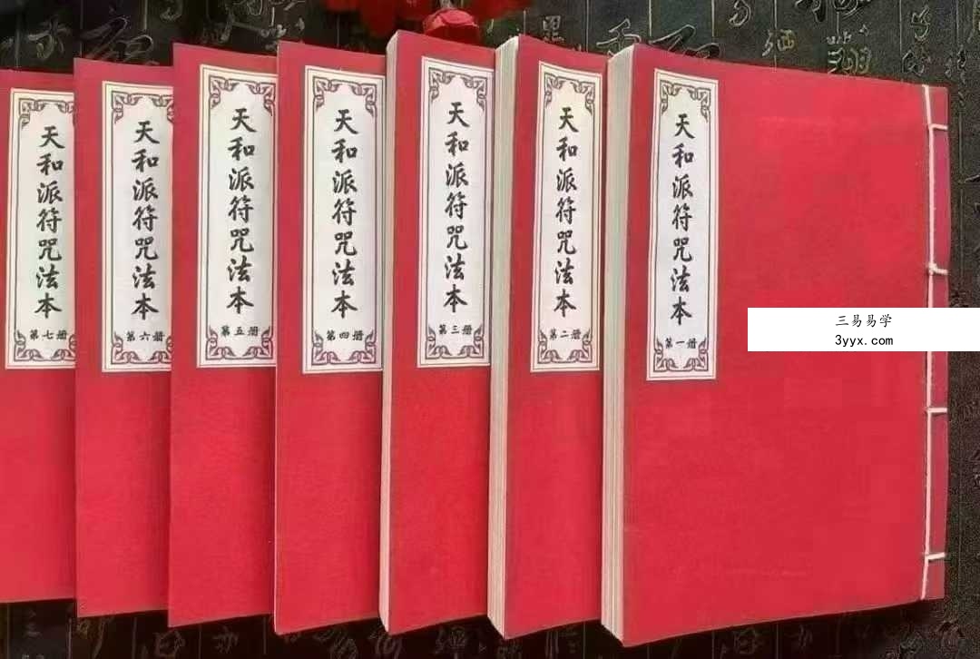 《天和派符咒法本》天和派法师符诀 7册 课程封面