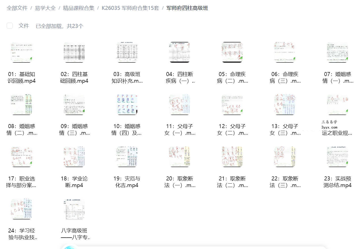 军师府合集15套 课程封面