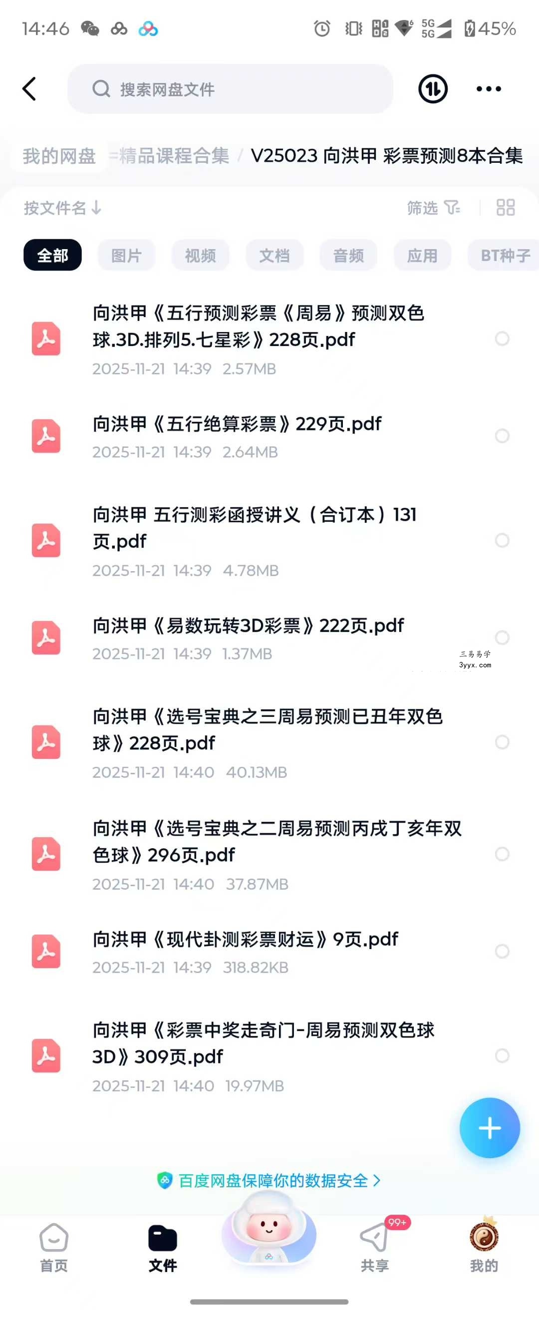 向洪甲 彩票预测8本合集 课程封面
