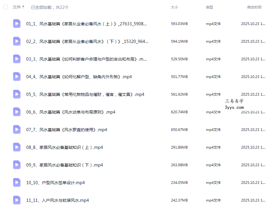 张伟峰 设计风水专业提升班22集 课程封面