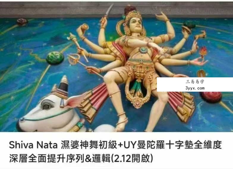 Shiva Nata 湿婆神舞初級+UY曼陀羅十字墊全維度深層全面提升序列&邏輯16集视频课 课程封面