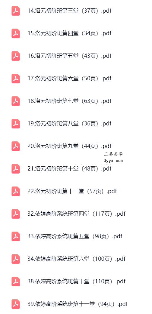2024年 依婷《紫微斗数》初中高课件合集 课程封面