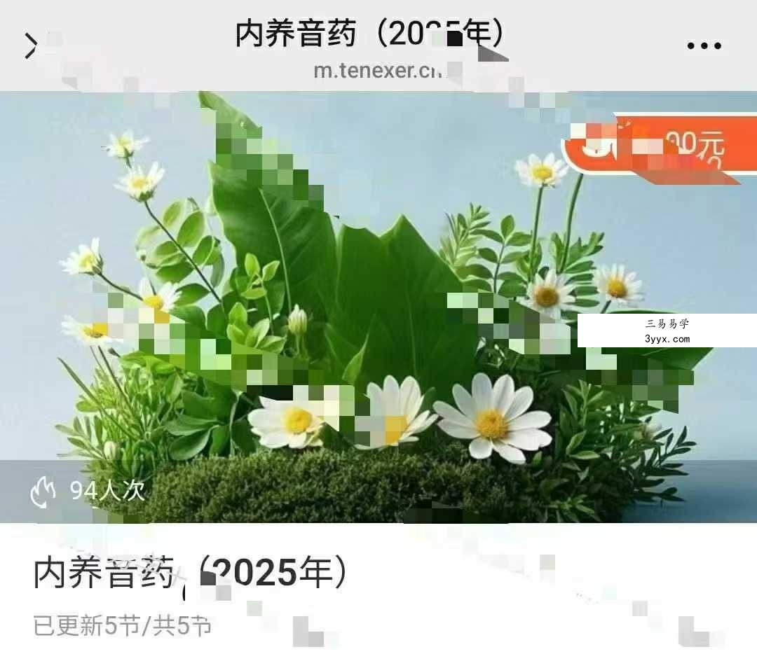 玄玑道家音药疗愈视频音频课5节 课程封面
