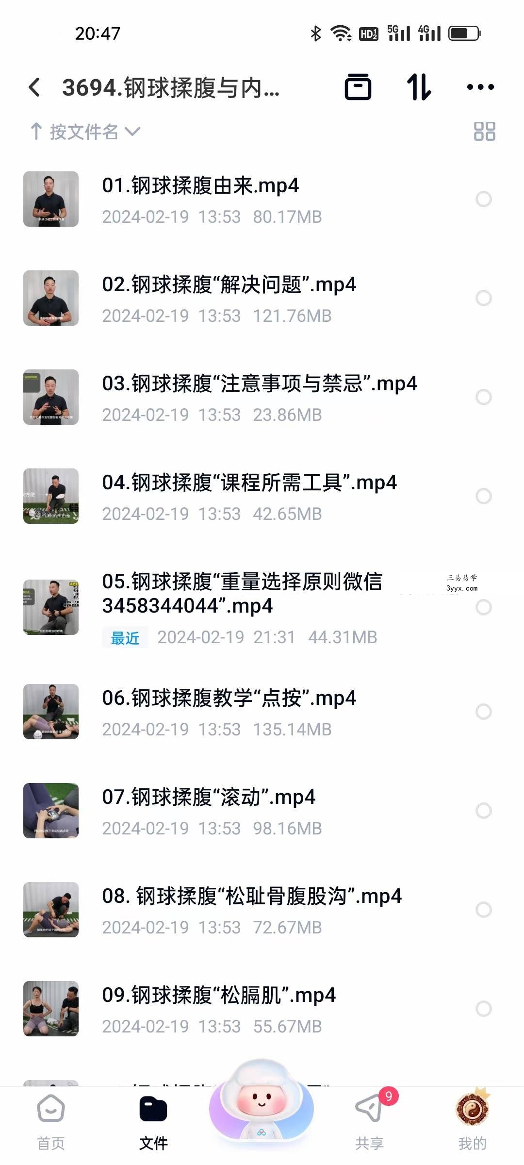 钢球揉腹与内核心建立19集 课程封面