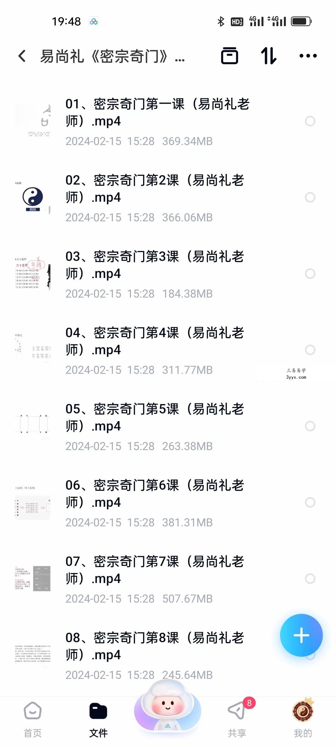 军师府 易尚礼《密宗奇门》14集 课程封面