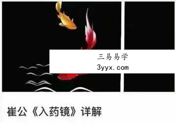 崔公《入药镜》详解5集 课程封面