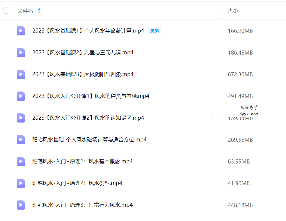 明心讲堂 刘羿成风水入门+基础9集 课程封面