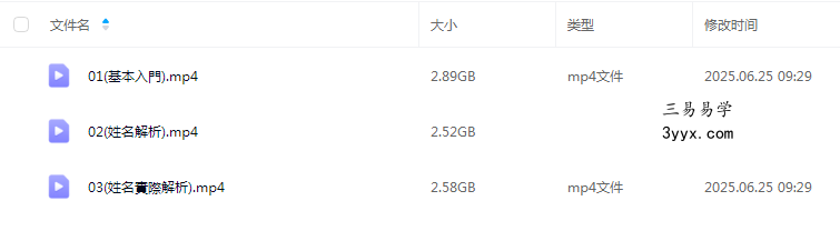魏宏卿姓名学3集 课程封面
