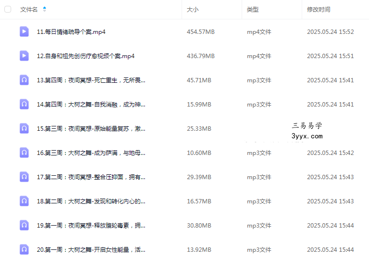 afrt大树之舞进阶元气系列10集 课程封面