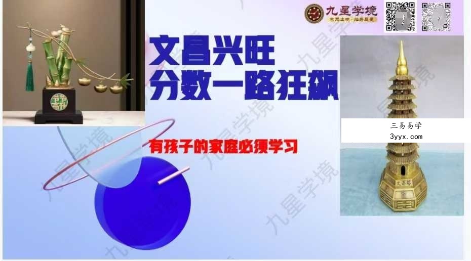 黎玺印《一招轻松提升考试分数·文昌塔的使用》24页 课程封面