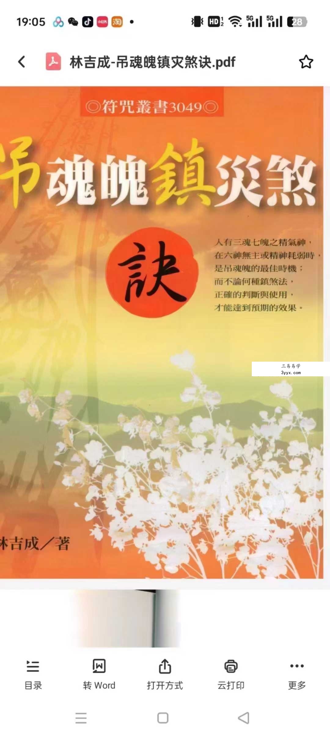 林吉成《吊魂魄镇灾煞诀》169页 课程封面