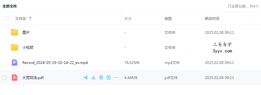 白云 先天大梵符法(二天课程) 课程封面