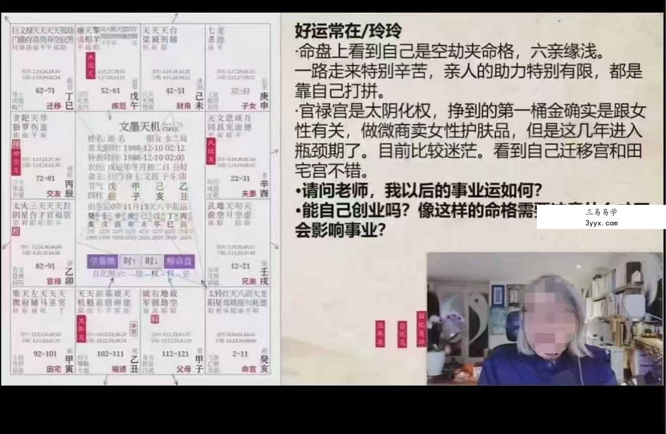罗镇《紫微斗数训练营》65集 课程封面
