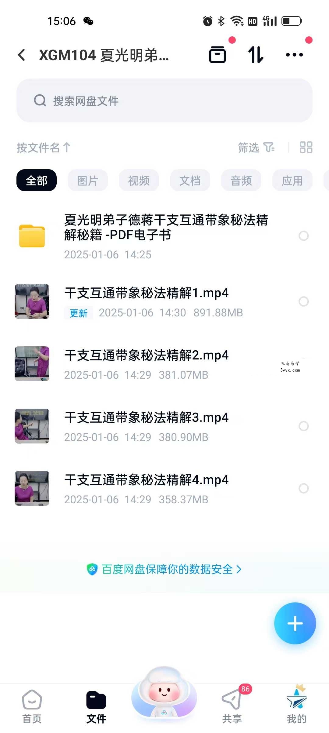 夏光明弟子 德蒋《干支互通带象秘法精解》视频4集+配套课件 课程封面