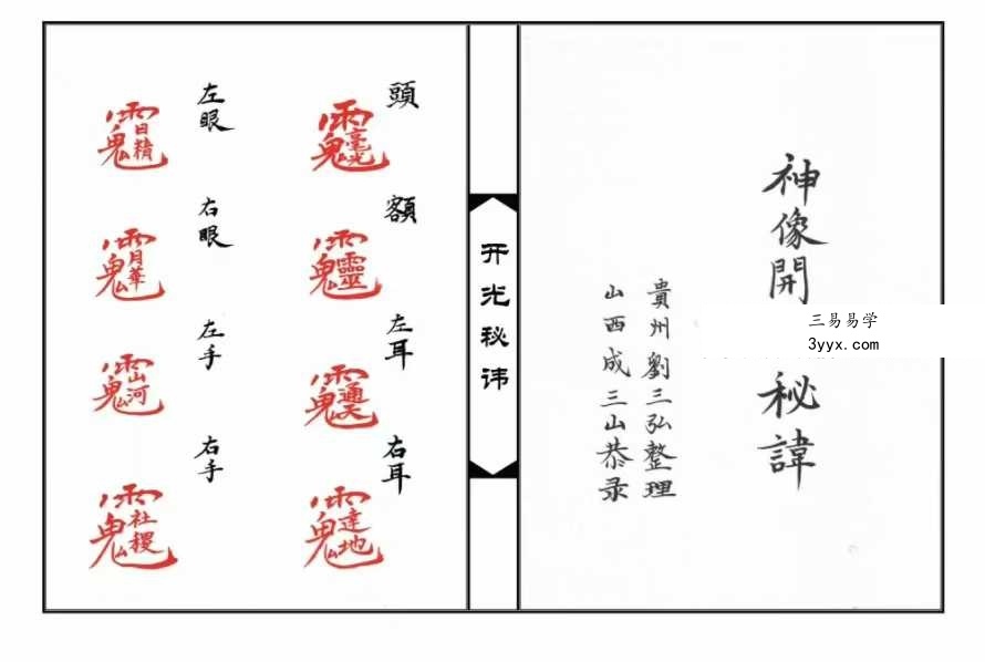 《神像开光秘讳》10页 课程封面