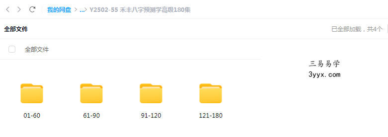 禾丰八字预测学高级180集 课程封面