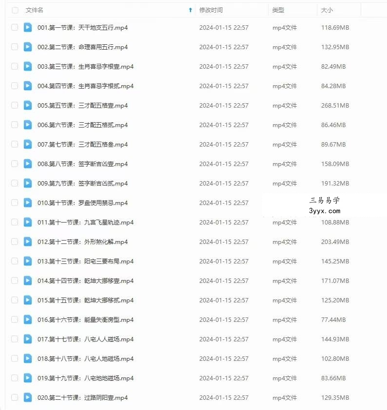 弘易传承至尊班 课程封面