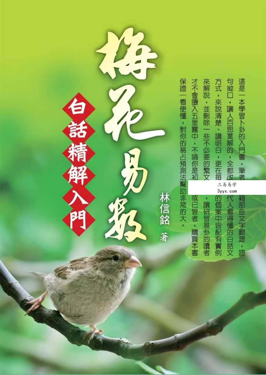 林信铭《梅花易数白话精解入门》188页 课程封面
