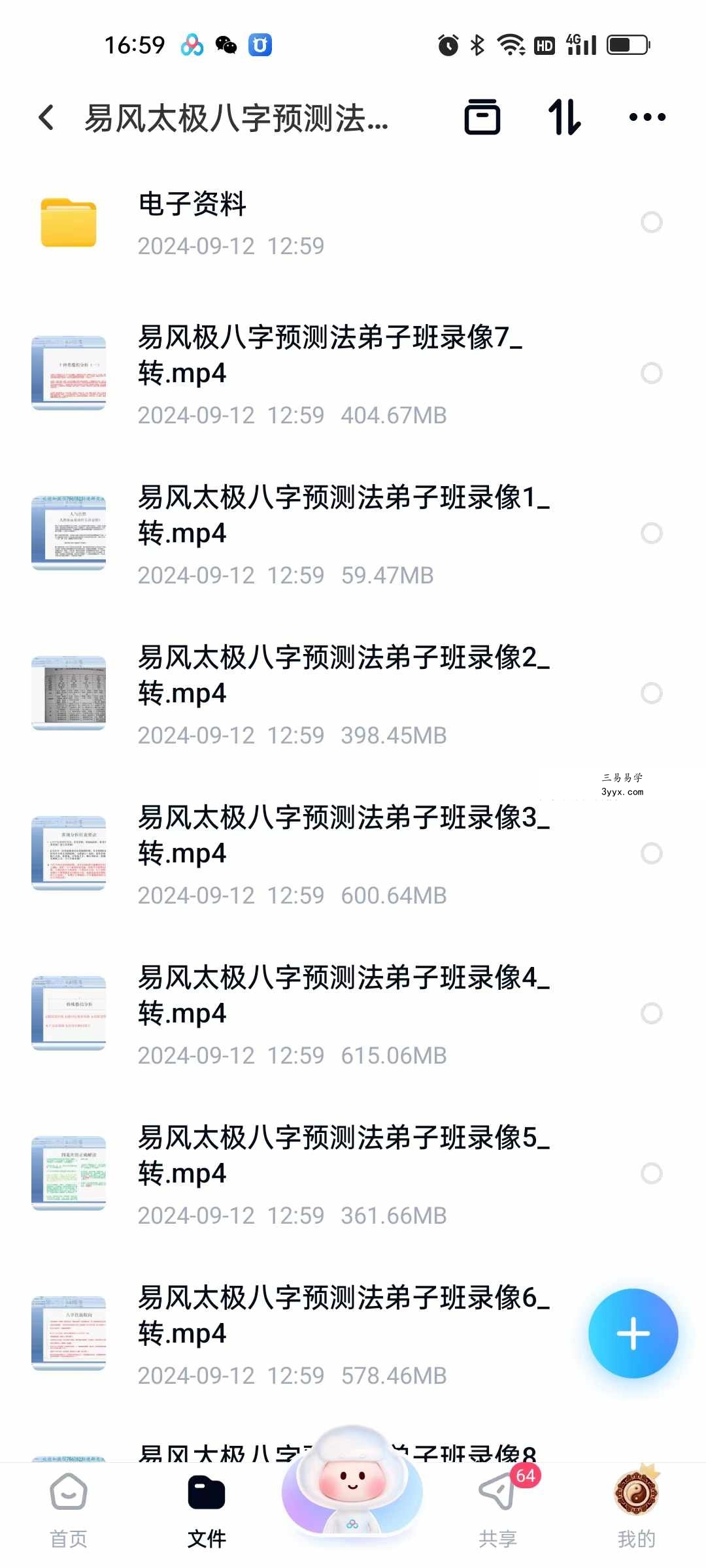 易风太极八字预测法弟子班SP课程10集+文档 课程封面
