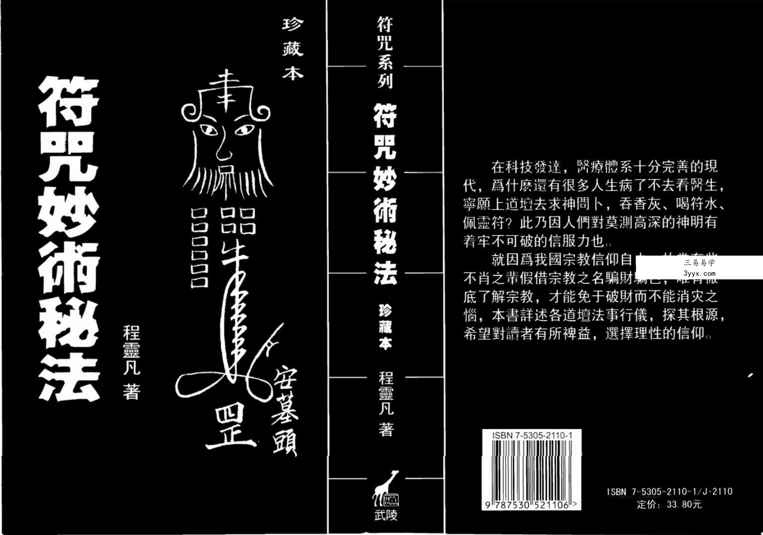 程灵凡《符咒妙术秘法》珍藏本319页 课程封面