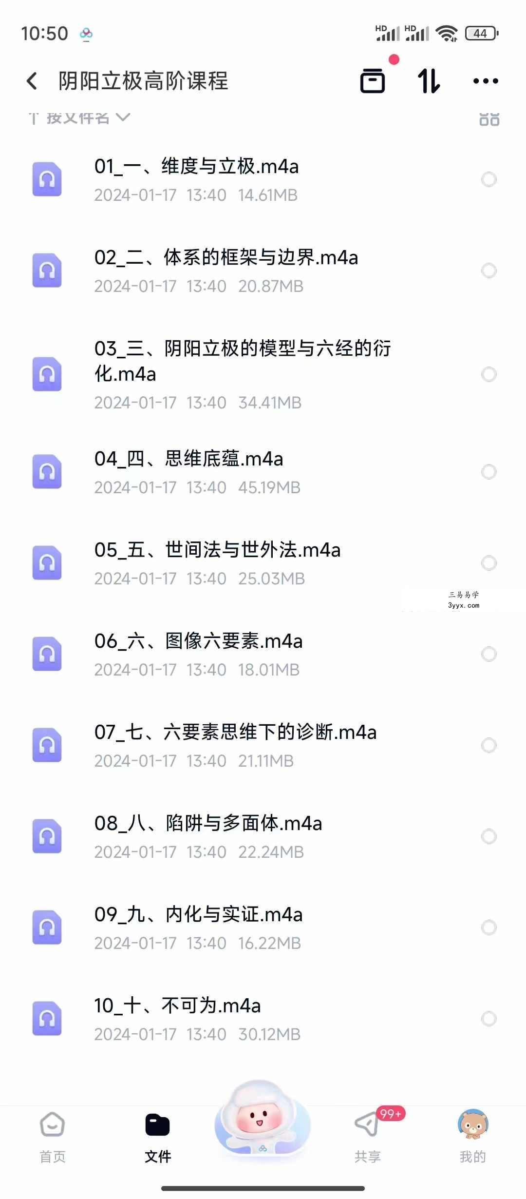 阴阳立极高阶课程10节音频 课程封面