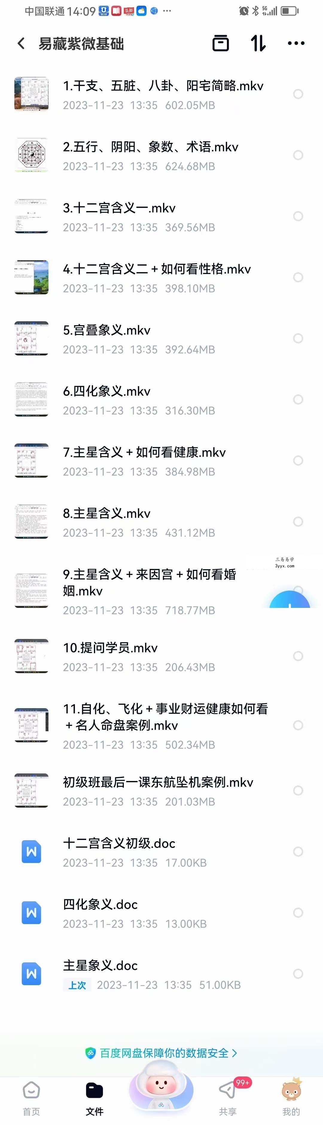 易藏 紫微斗数 基础+进阶 课程封面