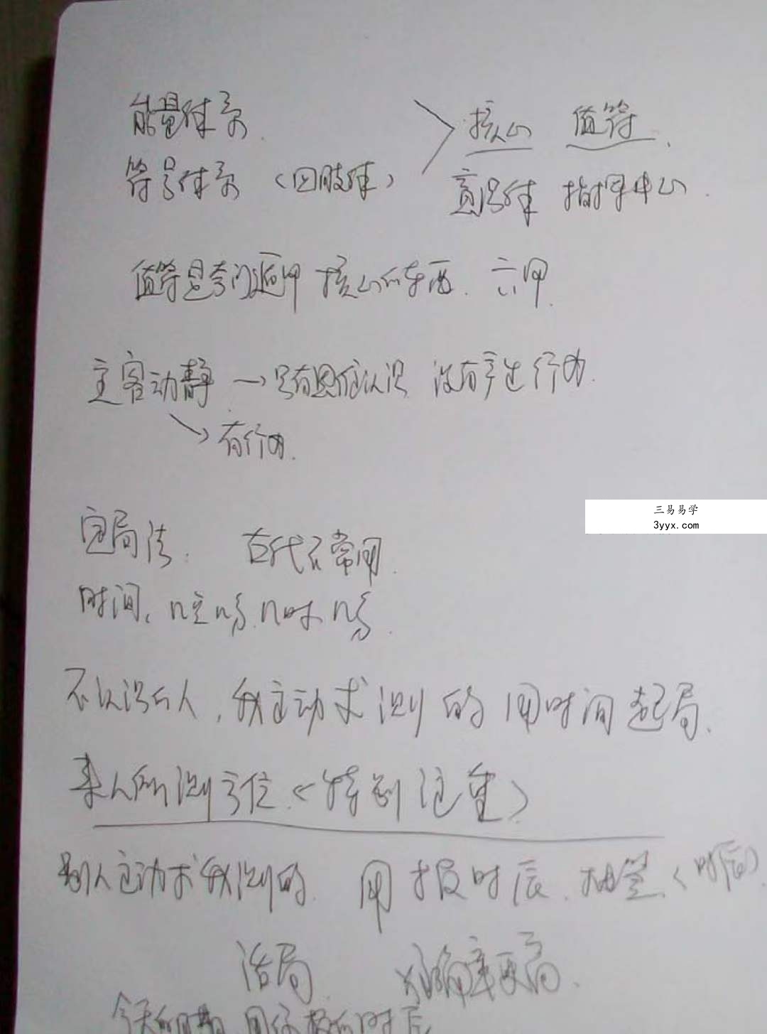 么学声奇门手写笔记45页 课程封面