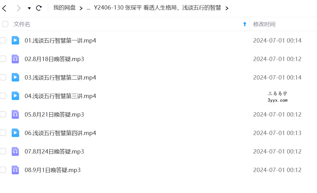张琛平 看透人生格局,浅谈五行的智慧 课程封面