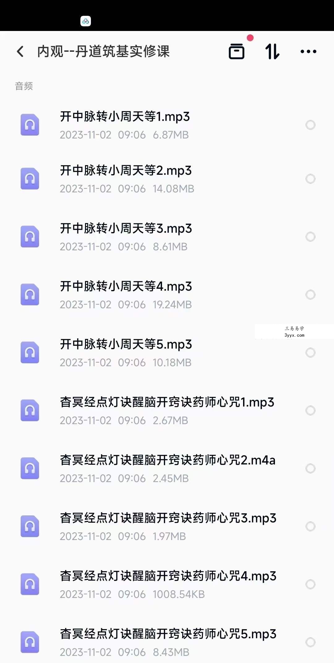 新吉聚能内观 丹道筑基实修课 课程封面