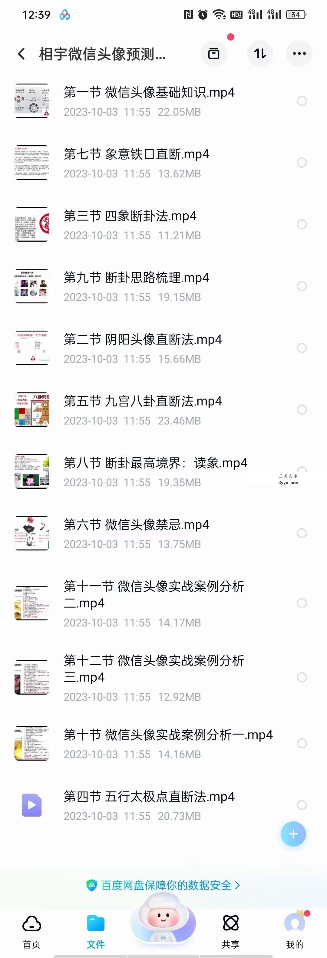 相宇微信头像预测术14集 课程封面