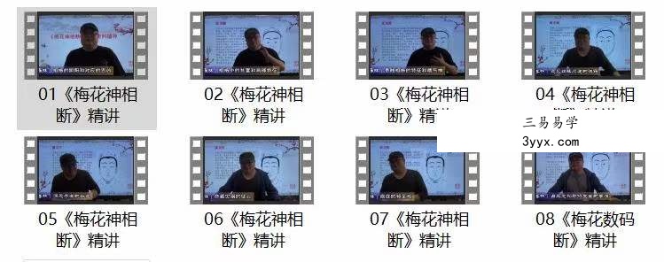陈春林：梅花神相断8集+课件讲义 课程封面