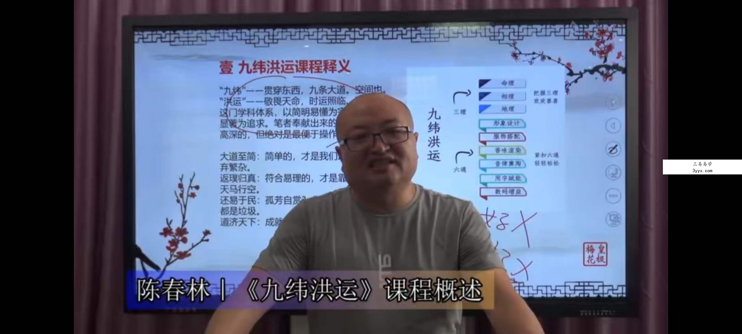 陈春林《九纬洪运》风水布局秘术6集 课程封面
