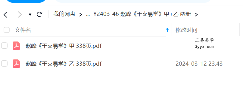 赵峰《干支易学》甲+乙 两册 课程封面