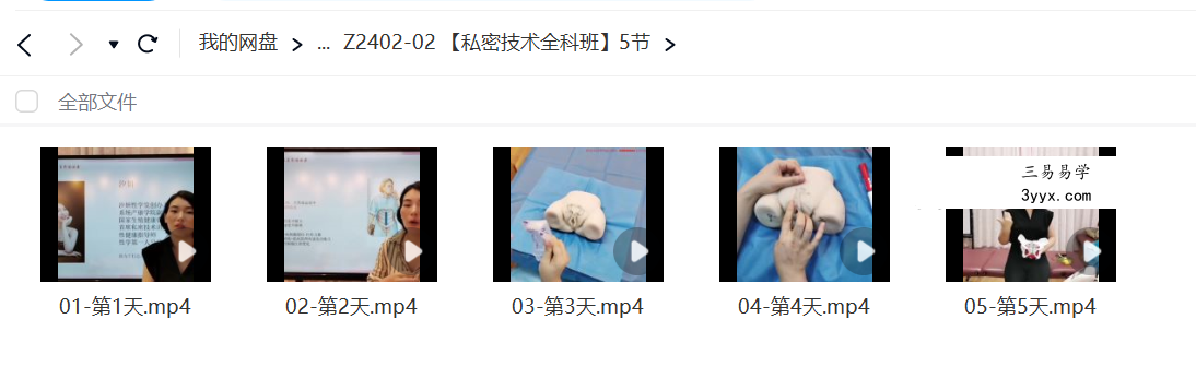 汐妍【私密技术全科班】5节 课程封面