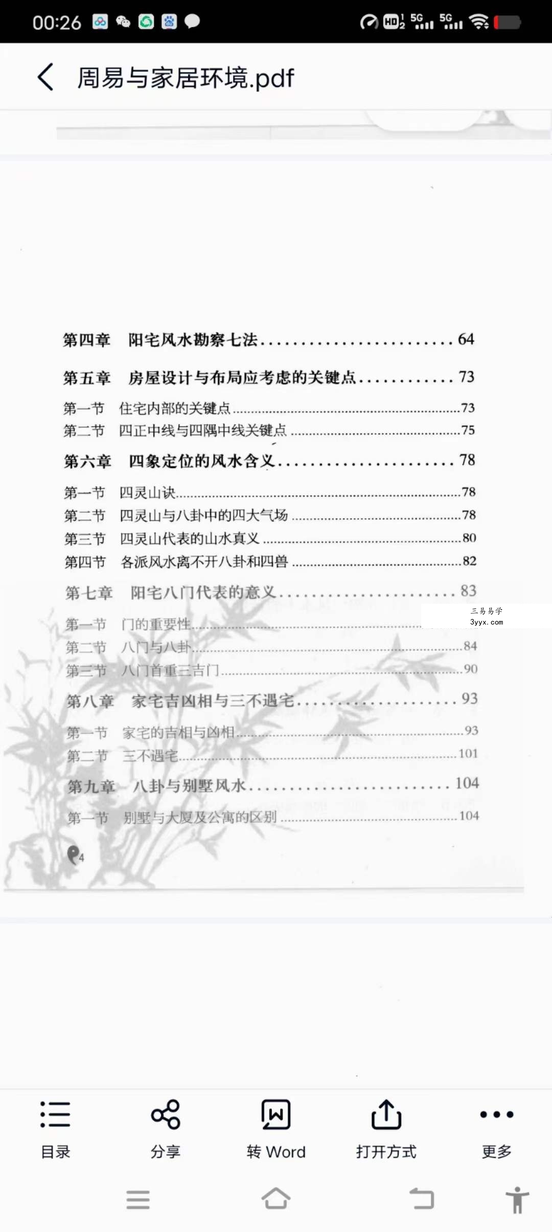 李计忠《周易与家居环境》258页 课程封面