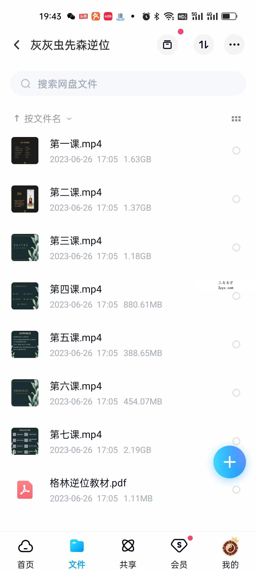 灰灰虫先森逆位7集视频+文档 课程封面