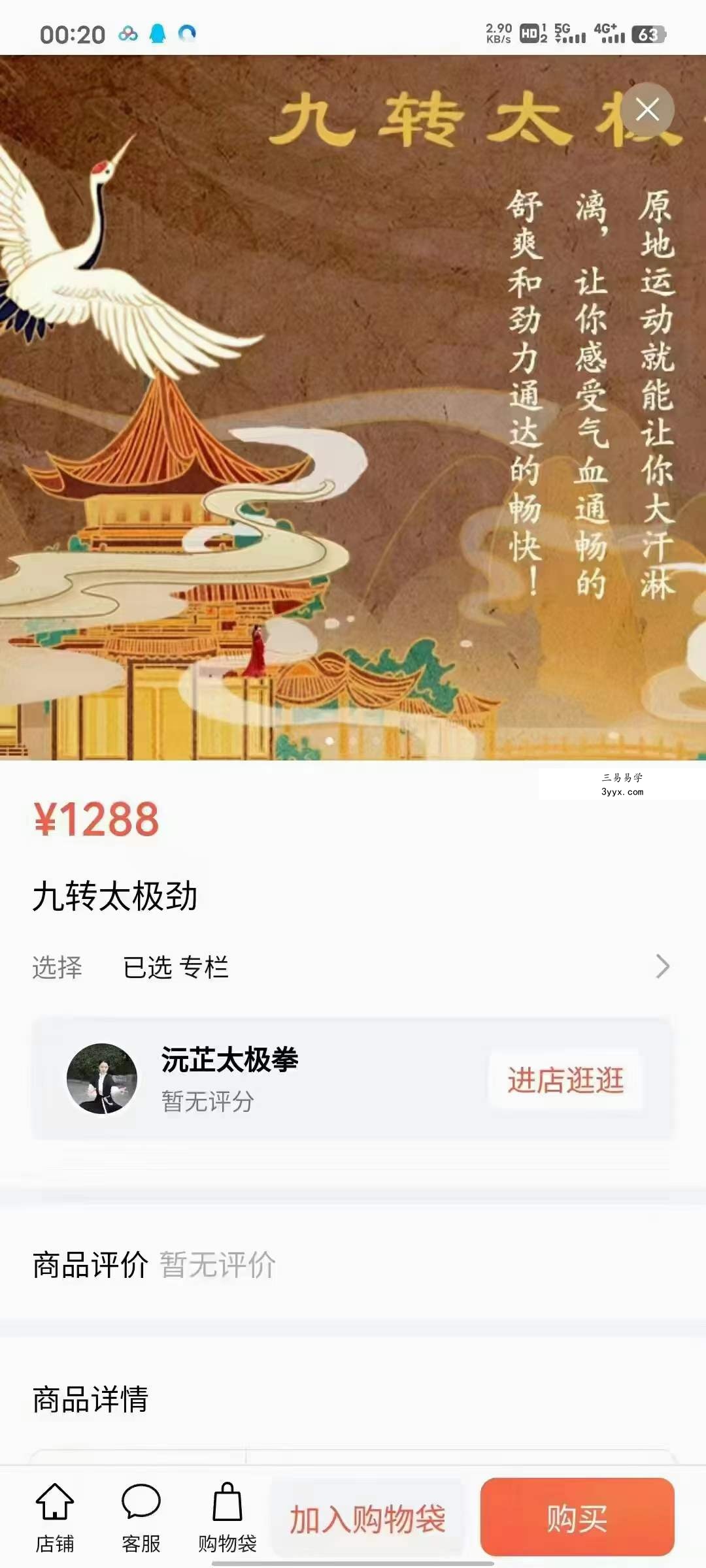 沅芷太极九转太极劲 15集 课程封面