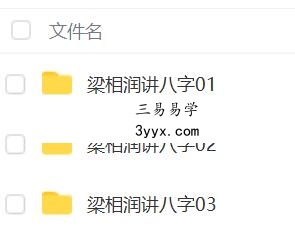 梁厚德八字讲座高清版 课程封面