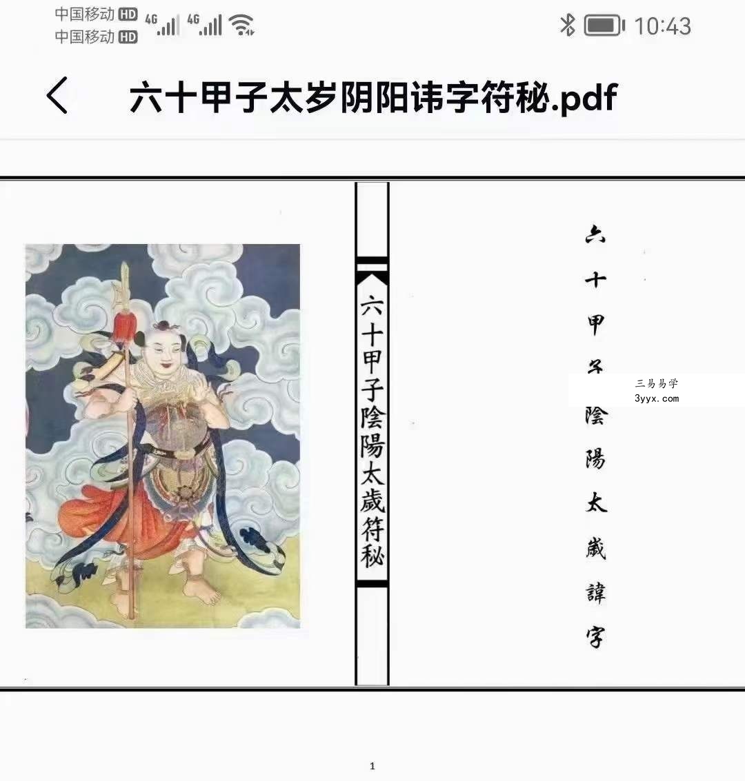 六十甲子太岁阴阳讳字符秘 课程封面