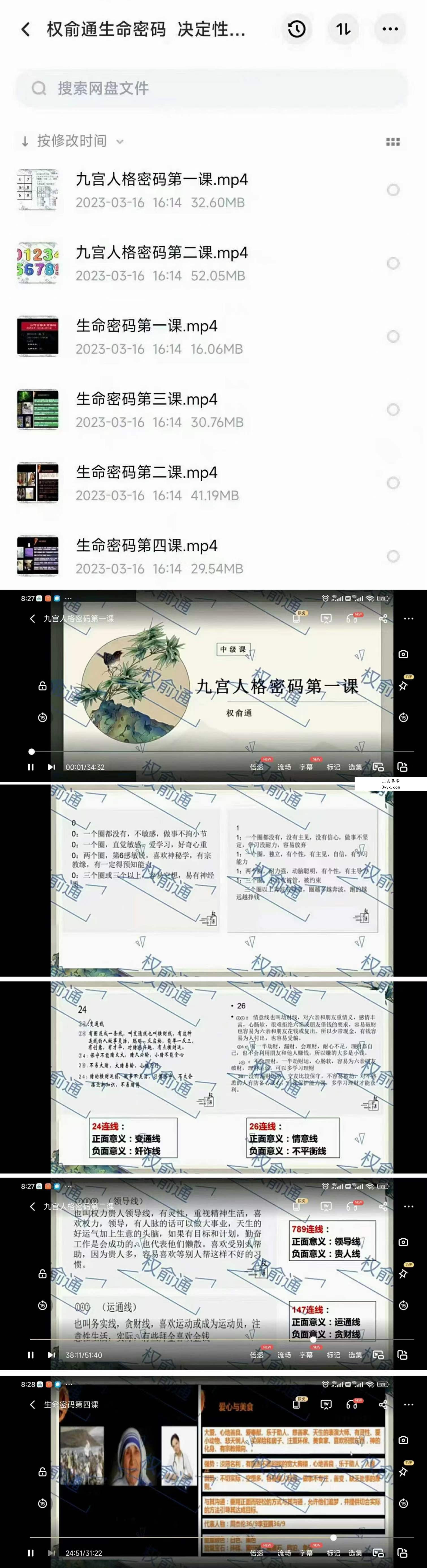 权俞通生命密码 决定性格的数字能量 6集 课程封面