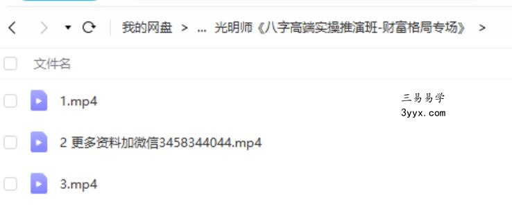 光明师《八字高端实操推演班-财富格局专场》第一期+第二期 课程封面
