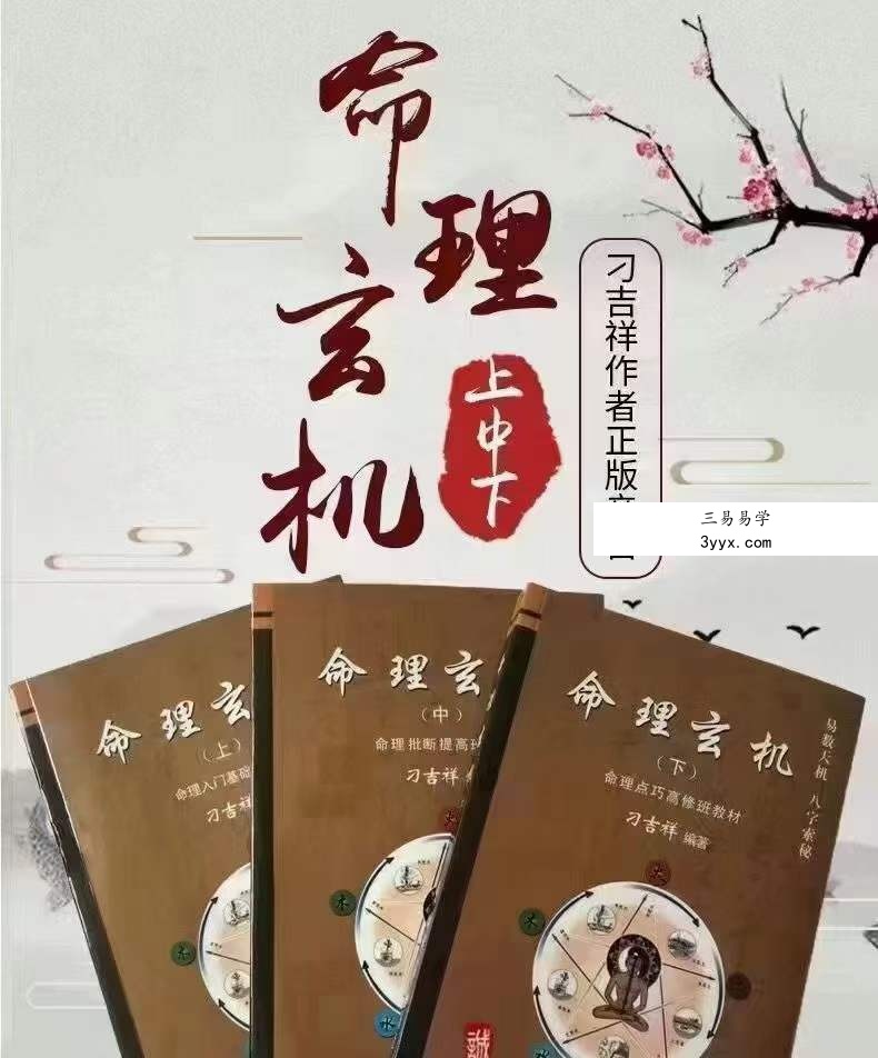 刁吉祥《命理玄机》上中下三册 课程封面
