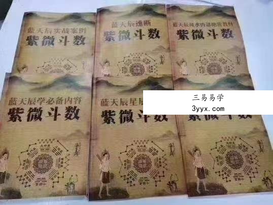 蓝天辰紫薇斗数六本书籍 电子文档 百度网盘下载 课程封面