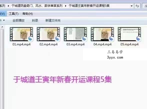 于城道壬寅年新春开运课程 免费结缘 百度网盘下载 课程封面