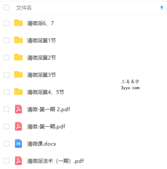 罗天清微派法术(一期)(三天课程)。小视频+整理文档+图片 百度网盘下载 课程封面