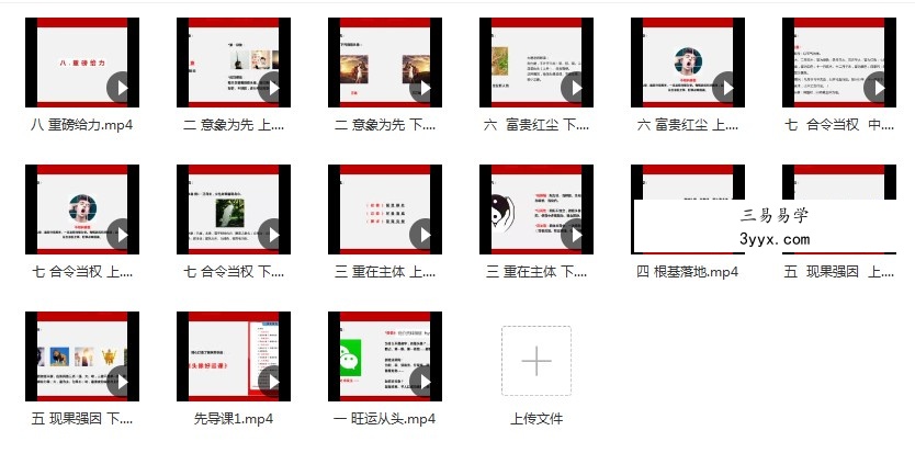 大易本无涯-微信头像旺运课15集视频 百度云下载！ 课程封面